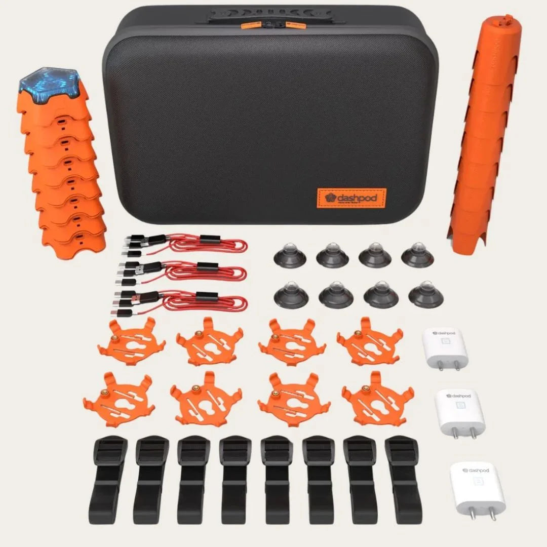 DASHPOD MultiSense – Dual Sensor Smart 8 Pods for Elite Training Kit (With Accessories) on triQUIP Sports